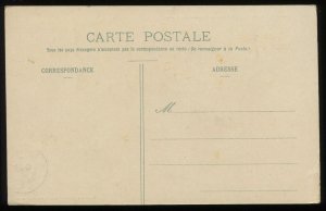 Senegal. Dakar. Le Palais de Justice et les Ecoles. Circa 1906. Hand colored