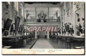 Postcard Old School Special Military Museum of Remembrance View of Paris & # ...