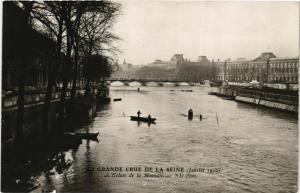 CPA PARIS La Grande Crue de la Seine 1910 Ecluse de la Monnaie (578279)