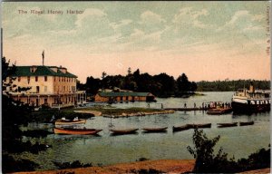 Vintage Postcard Royal Honey Harbor Ontario Canada JS8