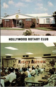 Postcard Hollywood Rotary Club in Hollywood, Florida~131781