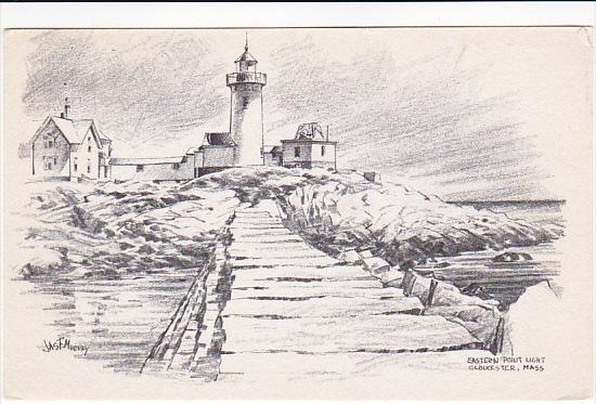 Eastern Point Lighthouse Gloucester Massachusetts