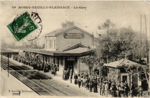 CPA ROSNY-NEUILLY-PLAISANCE La Gare. (509647)