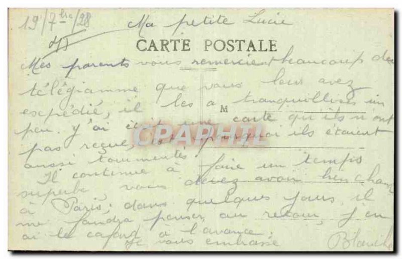 Combreux - Le Chateau - Old Postcard