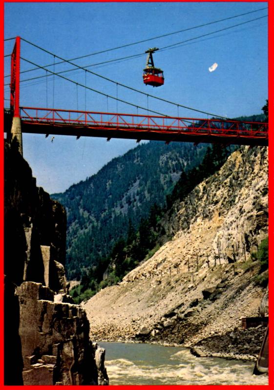 Canada - BC, Fraser Canyon. Hell's Gate  (Aerial Lift)