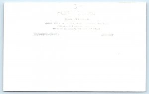 RPPC Mt. Trundle BANFF Alberta Byron Harmon 57 Canada Postcard