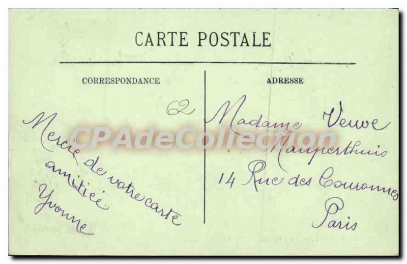 Old Postcard Le Portel The Swimming door