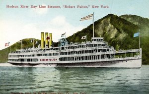 Hudson River Day Line - Steamer Robert Fulton