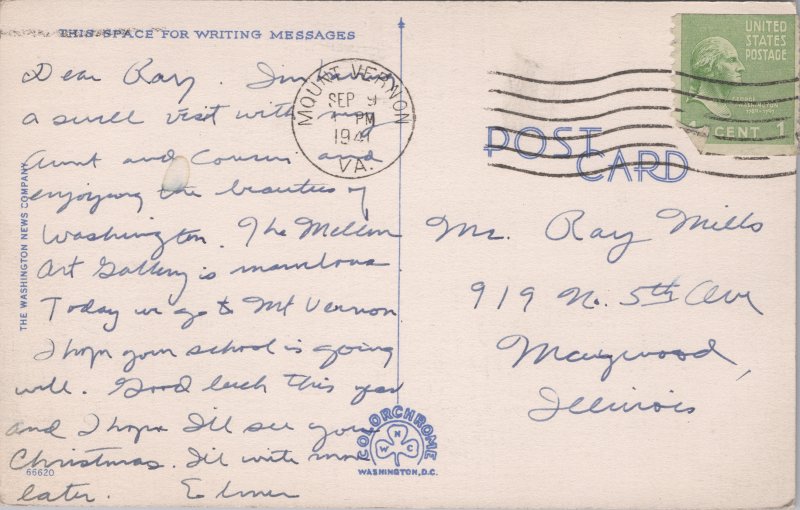 Washington DC Congressional Library Annex. 1941