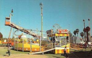 Faribault MN The Famous Tilt A Wheel Trailer Mounted Manufacturer Postcard