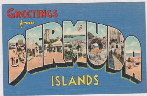 LP12  LARGE letter, Bermuda Islands, postcard.