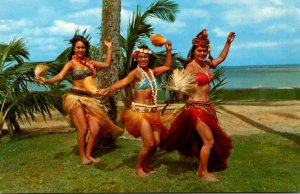 Hawaii Honolulu Kodak Hula Show Beauriful Tahitian Dancers