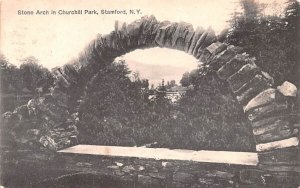 Stone Arch Bridge in Stamford, New York