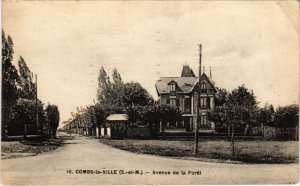 CPA Combs la Ville Avenue de la Foret (1269128)