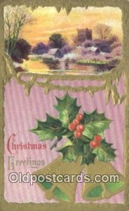 Christmas 1912 close to perfect corners