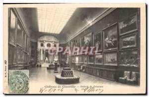 Old Postcard Chantilly Castle Picture Gallery