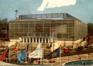 Belgium Brussels Exposition 1958 The Pavilion Of U S S R