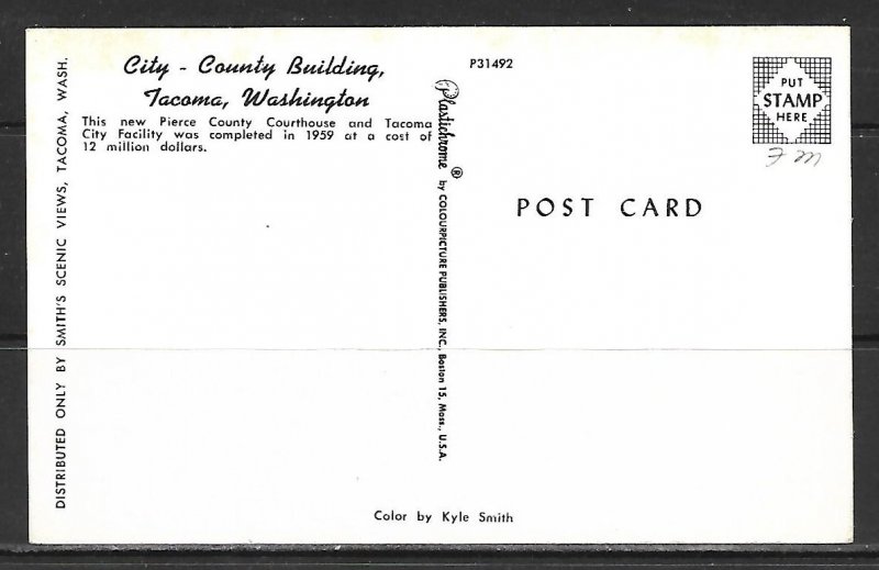 Washington, Tacoma - Pierce Count Courthouse - [WA-080]
