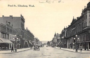 Ellensburg Washington Pearl Street Vintage Postcard AA51054