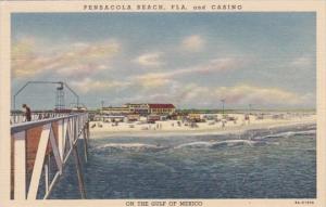 Florida Pensacola Beach and Casino Curteich