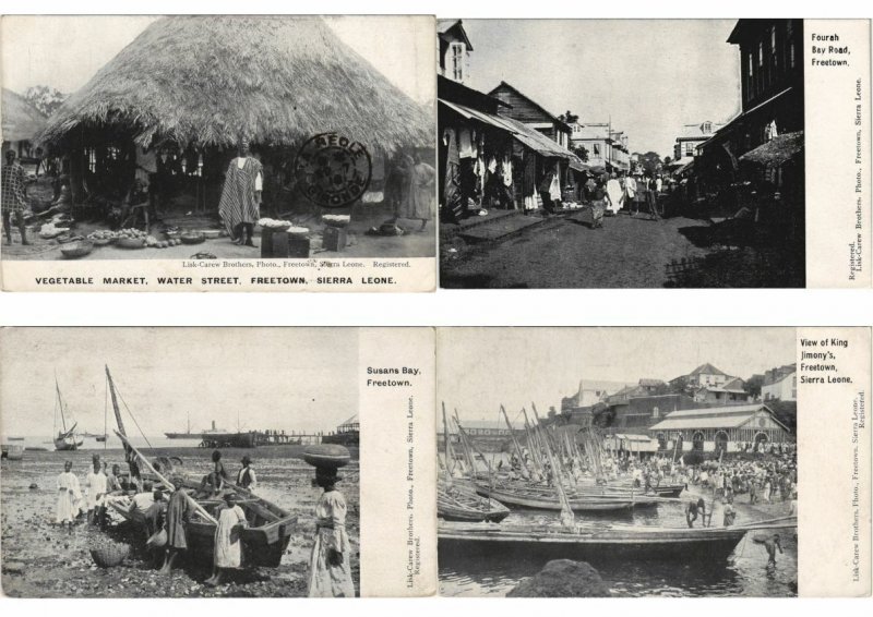 SIERRA LEONE AFRICA 48 Vintage Postcards Pre-1940 (L3036)