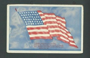 Ca 1925 Pledge Of Allegiance To The Flag