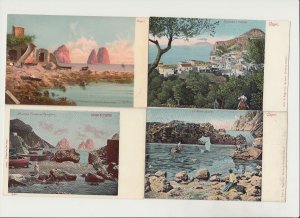 CAPRI ITALY 57 Vintage Postcards mostly pre-1920 (L5611)