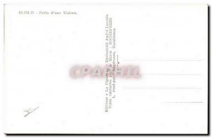 Old Postcard Patio d & # 39A House Morocco