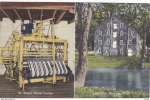 LANCASTER , Pennsylvania , 1930-40s ; de Sager Hand-woven tweeds