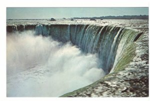 Crest Of Horseshoe Falls, Niagara Falls, Ontario, Vintage Chrome Postcard #4