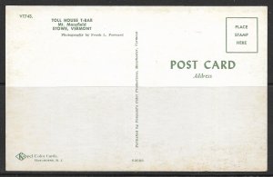 Vermont, Stowe - Toll House T-Bar - [VT-069]