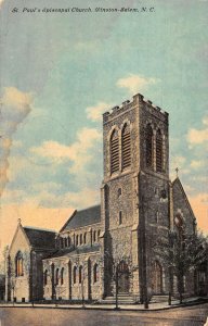 Winston-Salem North Carolina St Pauls Episcopal Church Vintage Postcard AA50000