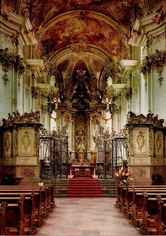 Germany Trier St Paulinus Basilika Hochaltar