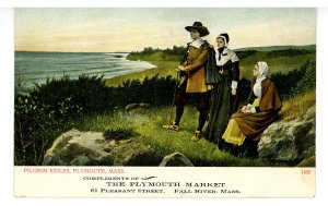 MA - Plymouth. Pilgrim Exiles (Compliments of the Plymouth Market, Fall River)