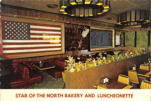 Fairbanks, AK Alaska STAR OF THE NORTH BAKERY~LUNCHEONETTE Roadside 4X6 Postcard