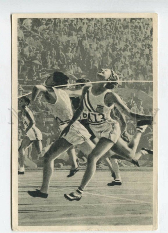 428087 SPORT Olympiade 1932 running champion Babe Diedrikson Tobacco ADVERTISING