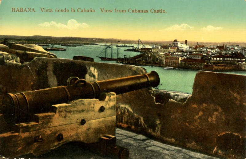 Cuba - Havana. View from Cabanas Castle