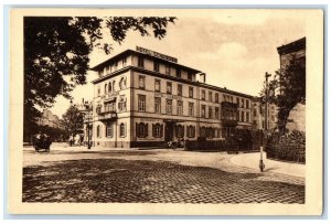 c1940's Hotel Schrieder Besitzer G Schwaderer Heidelberg Germany Postcard