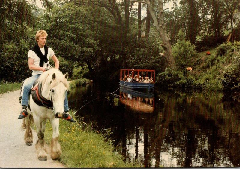 Wales Llangollen Canal Horse Drawn Barge