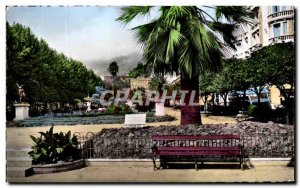 Old Postcard Menton Gardens