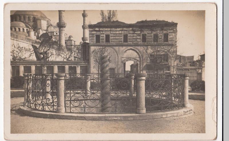 Turkey; Istanbul, The Serpent Column RP PPC, Unposted, Dated 1923