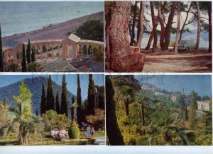 414555 USSR 1968 year Black Sea coast of Georgia SET of 12 postcards