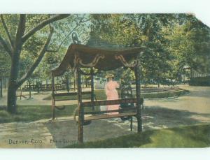 Divided-Back ELITCH GARDENS Denver Colorado CO W5594