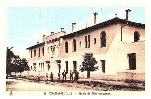 Algeria Orleansville Chlef, Ecole de filies indigenes