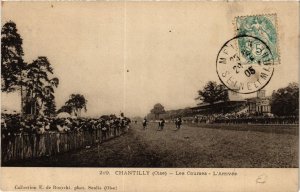 CPA CHANTILLY - Les Courses L'Arrivée (423645)