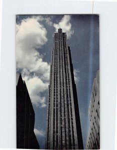 Postcard Rockefeller Center New York City New York USA