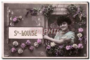 Old Postcard Louise Surname