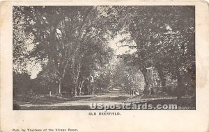 View of Trees - Old Deerfield, Massachusetts MA  