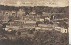 Luxembourg Postcard - Les Rochers Du,, Bock Et L'Alzette - TZ12110