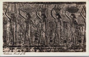 Egypt Abydos The Resurrection of God Osiris Vintage RPPC C084